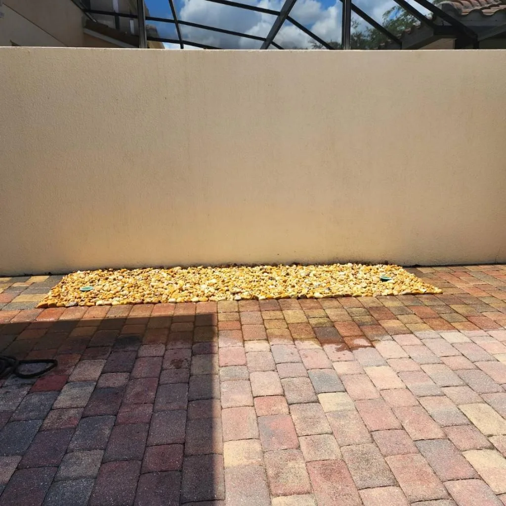 Rock Border Landscape