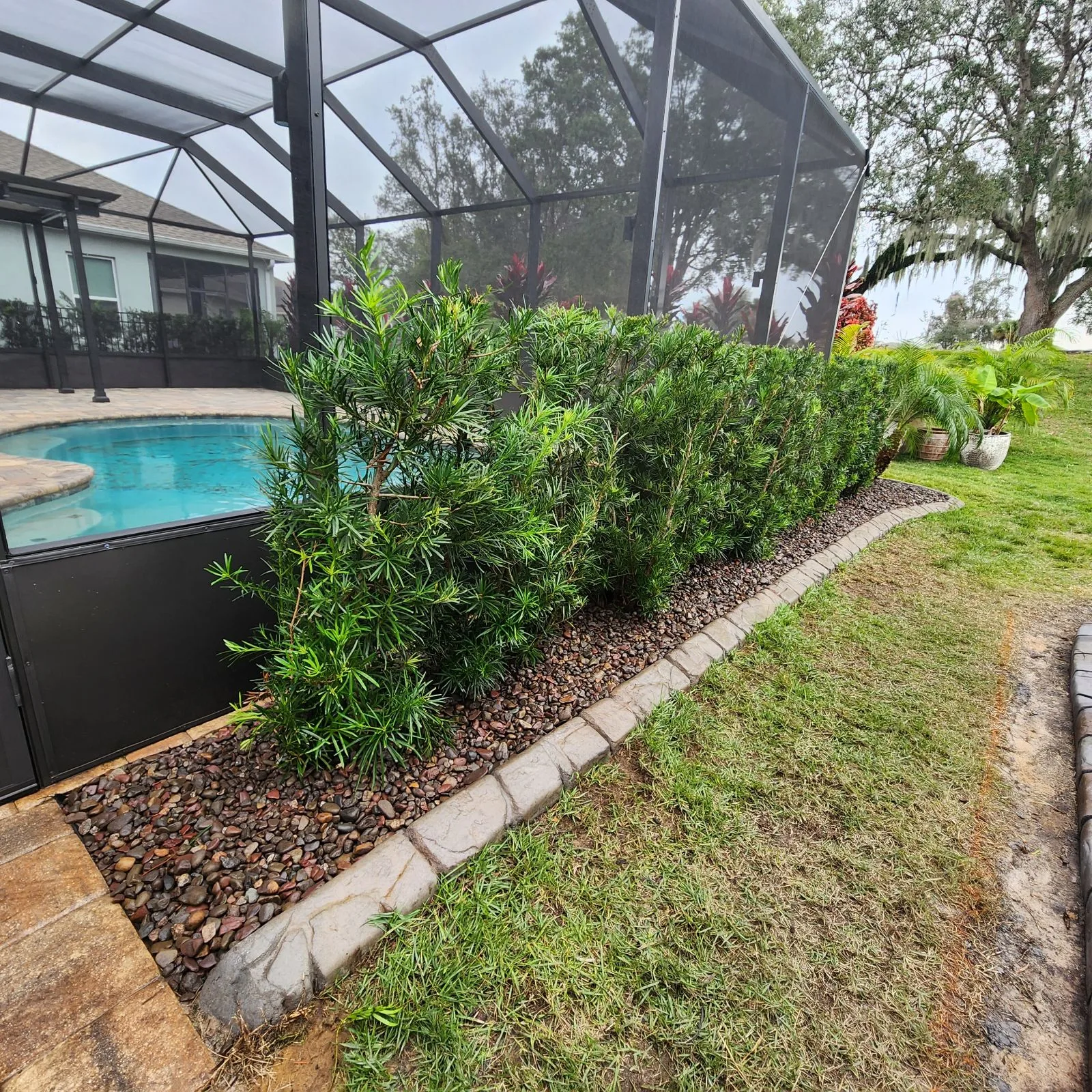 River Rock Borders